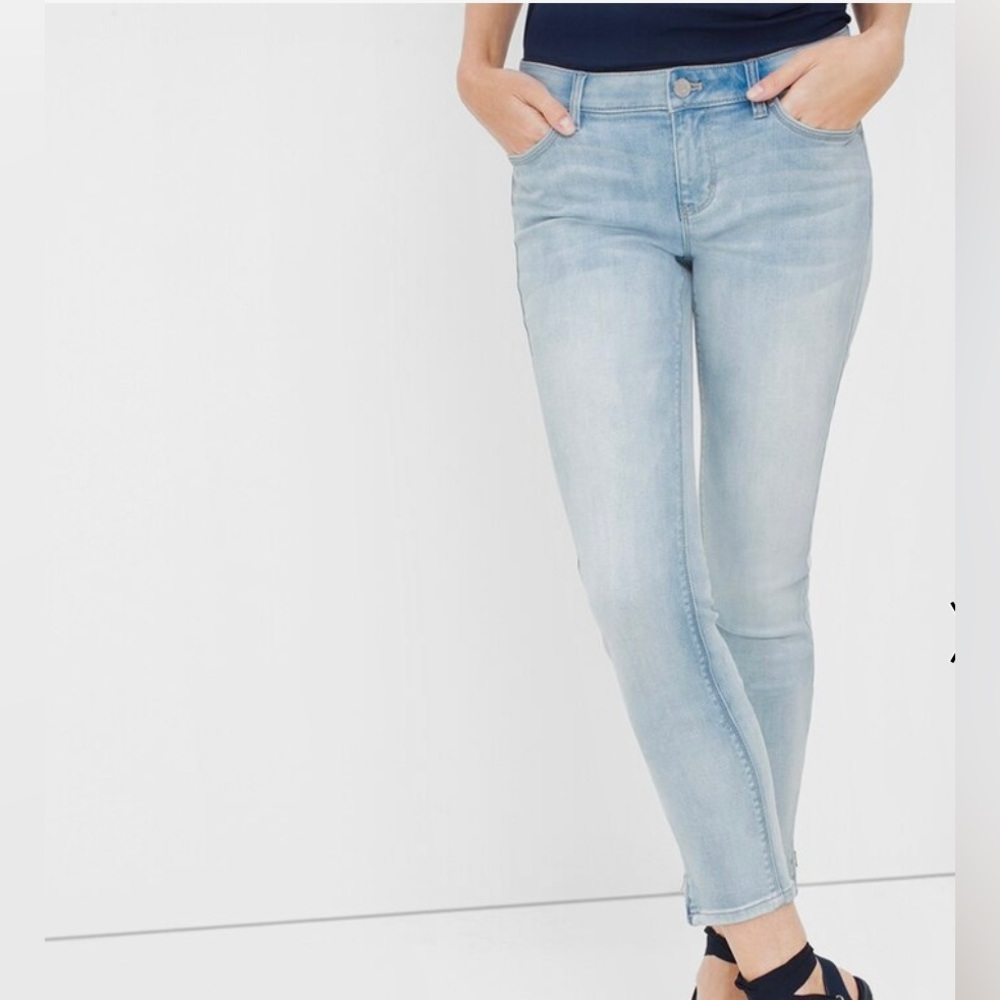 White House Black Market Skinny Crop Jeans